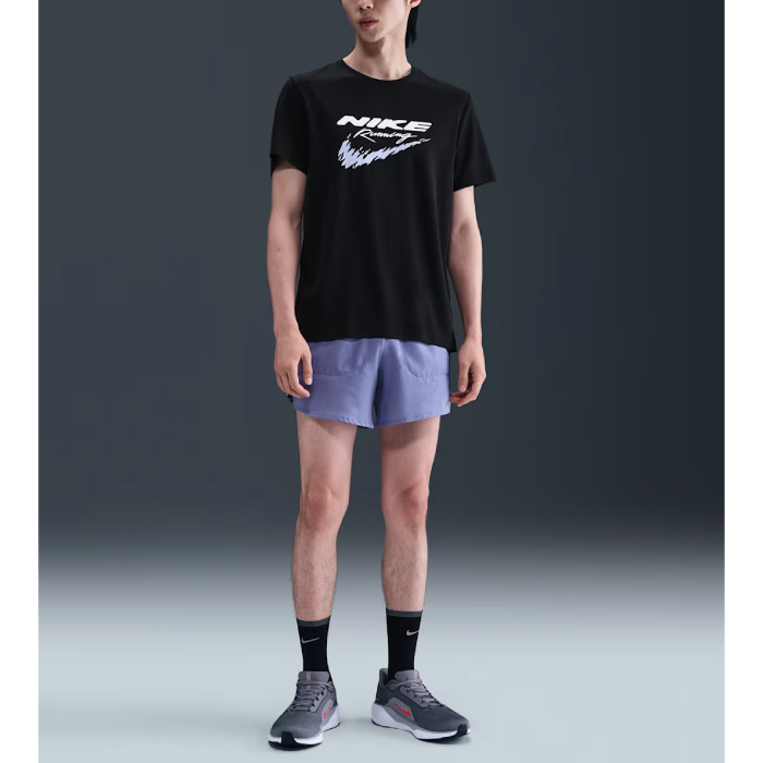 NIKE ナイキ Tシャツ マイラー Dri-FIT UV ランニング トップ メンズ