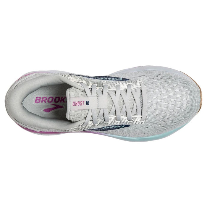 BROOKS ブルックス Ghost16 WIDE ゴースト16 グレー ブルー D幅