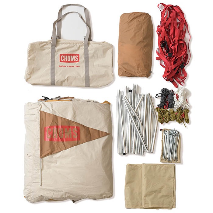 CHUMS チャムス Booby Cabin Tent T/C 5 ブービーキャビンテントT/C5