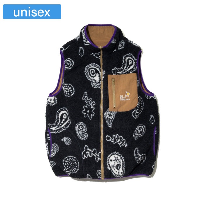 go slow caravan ゴースローキャラバン ユニセックス ボア×ナイロン