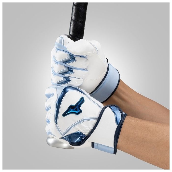 MIZUNO ミズノ バッティンググローブ ウィルドライブ ブルー【両手用