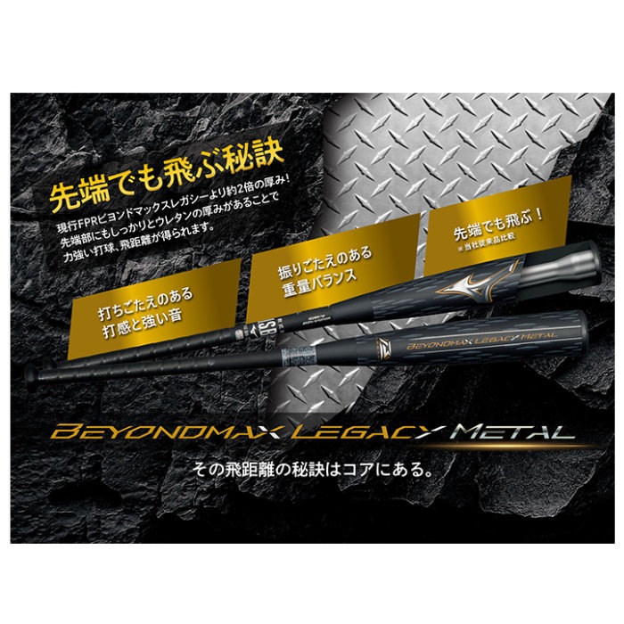 MIZUNO ミズノ 軟式野球用金属バット ビヨンドマックスレガシーメタル