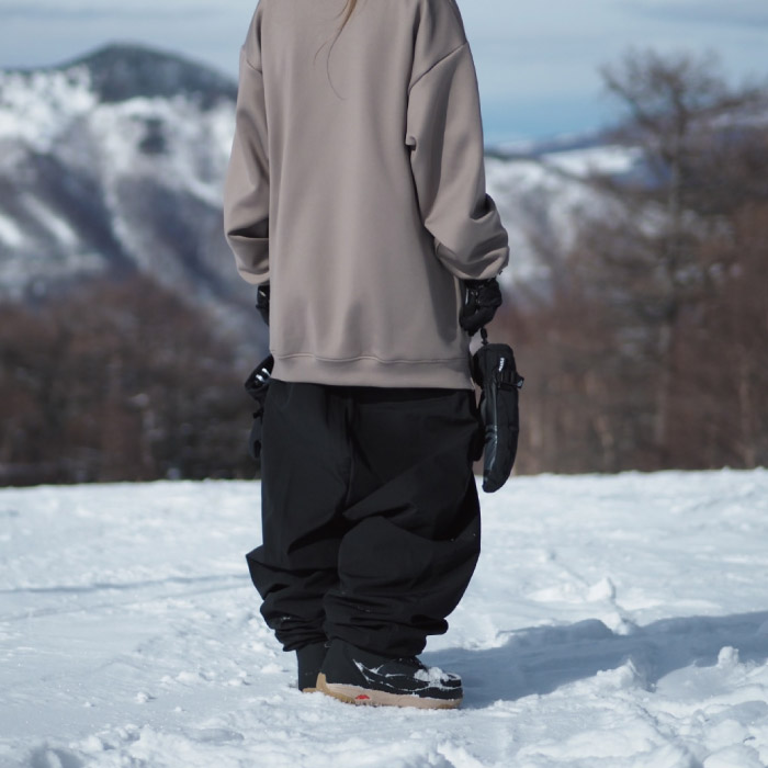 25-26 VESP ベスプ Nylon Wide Stretch Pants ナイロンワイド