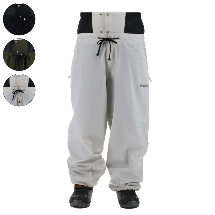 25-26 VESP ベスプ Nylon Wide Stretch Pants ナイロンワイド