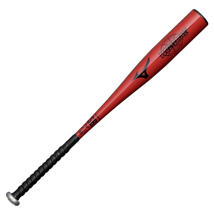 MIZUNO ヒッティングナビ 野球 軟式 少年軟式 ジュニア バット 23SS Mizuno ミズノ 野球 少年 軟式用バット ウィルドライブ レッド×ヒッ