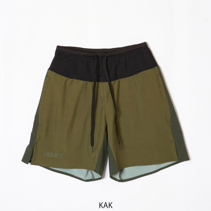 JINGER（ジンガー）ノースリーブシャツ&ランニングパンツ（どちらもサイズM） JINGER（ジンガー）ノースリーブシャツ&ランニングパンツ（どちらも