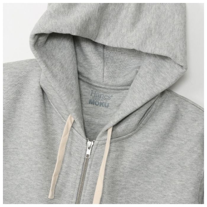 Hanes ヘインズ パーカー Hanes SWEATS MOKU スウェットジップアップ