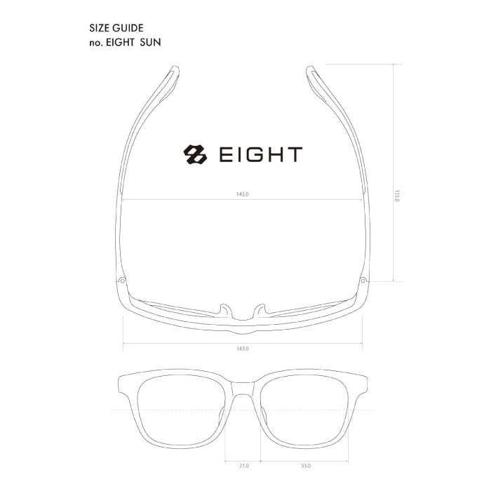 SOLAIZ ソライズ サングラス EIGHT SUN 偏光レンズ ウエリントンモデル
