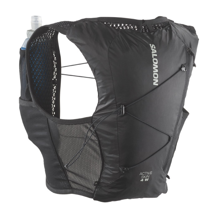 ACTIVE SKIN 4　女性用 ランニングベスト（フラスク付） SALOMON サロモン アクティブスキン 4 女性用ランニングベスト