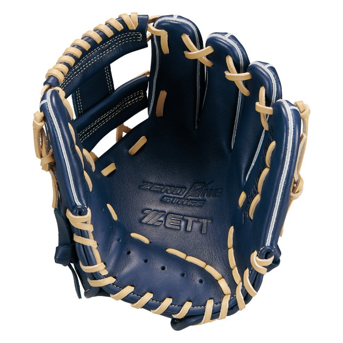 ZETT 軟式 野球 グローブ ネイビー ZETT ゼット 野球グローブ グラブ ジュニア軟式 ゼロワンステージ