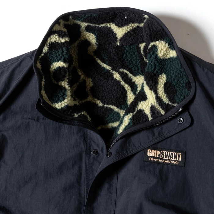 GRIP SWANY グリップスワニー フリースジャケット REVERSIBLE JKT 4.0