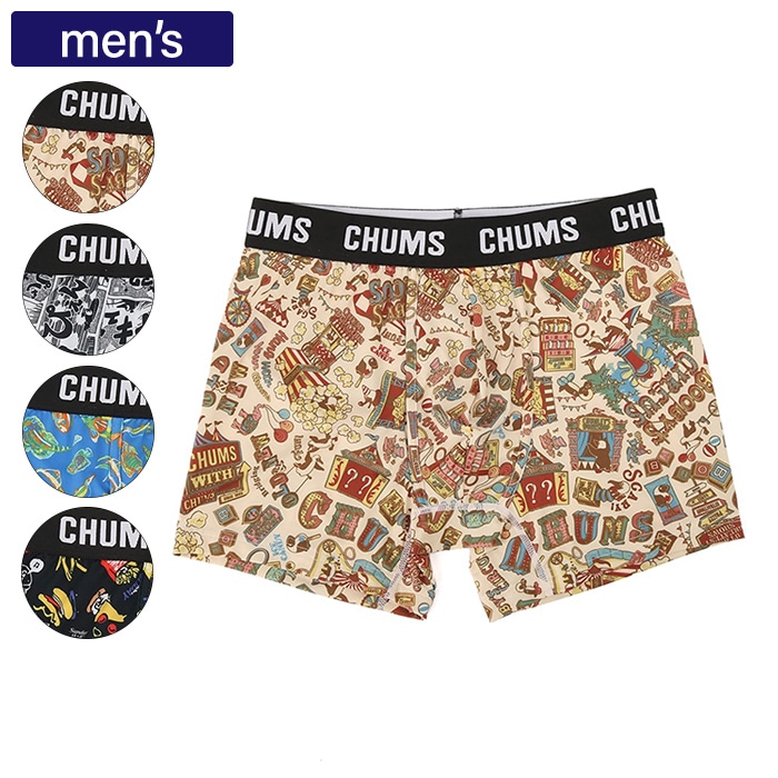 CHUMS チャムス パンツ チャムスパターンボクサーズ メンズ CH09-1339