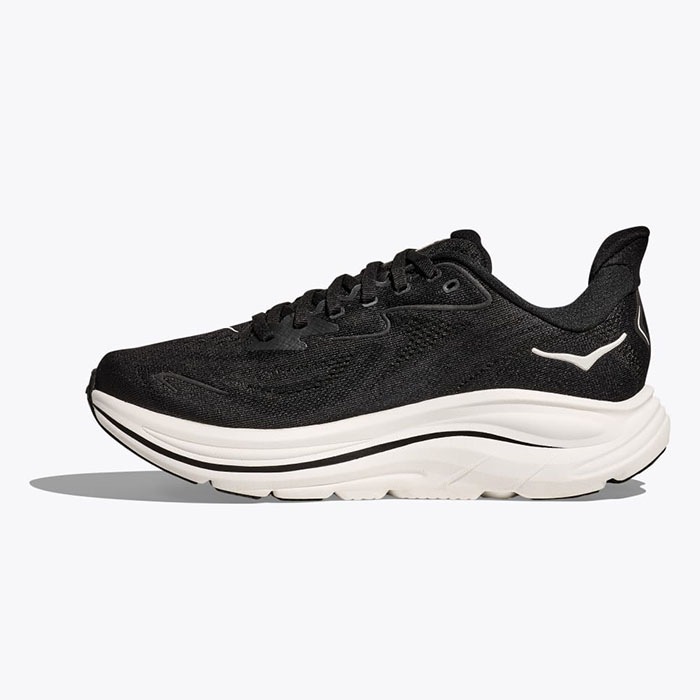 HOKA ホカ ランニングシューズ メンズ CLIFTON 10 ワイド ブラック