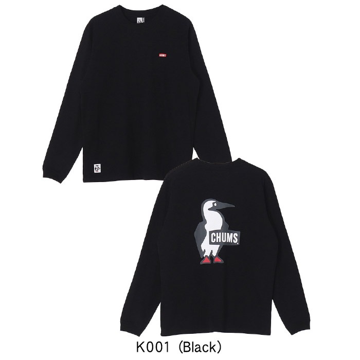 新品　CHUMS Brushed ロングTシャツ　チャムス　レディース　bt CHUMS チャムス ブービーロゴブラッシュドロングスリーブTシャツ