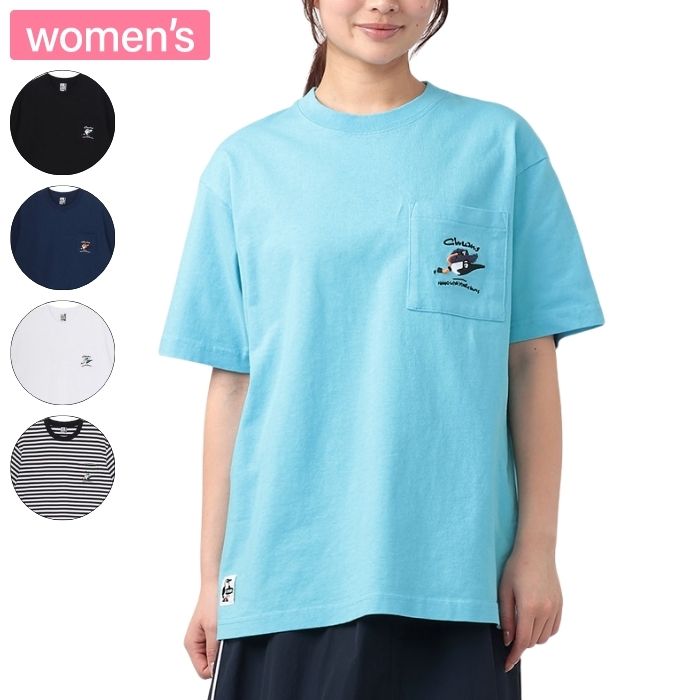 CHUMS チャムス トップス メイドフォーファン！ポケットTシャツ