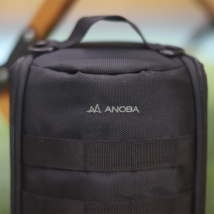 ANOBA アノバ BLACK EDITION オイルランタンダストバッグ ブラック
