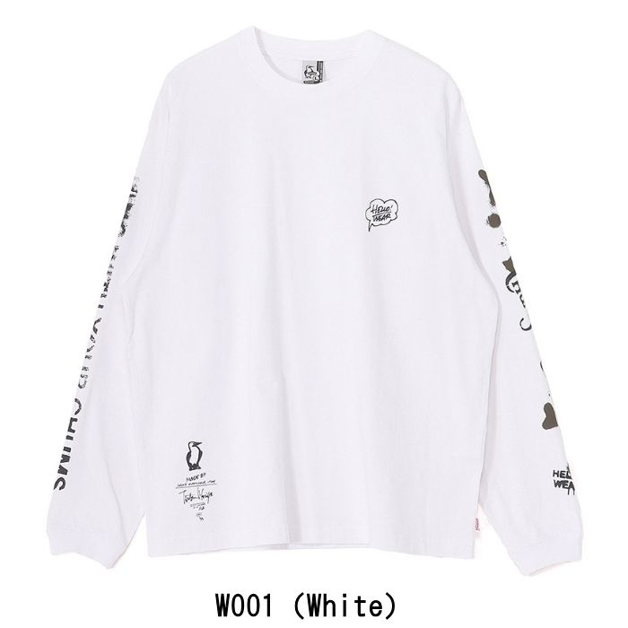 チャム ♡ CHUMS チャムス ロングTシャツ 守矢努 ロングスリーブTシャツ
