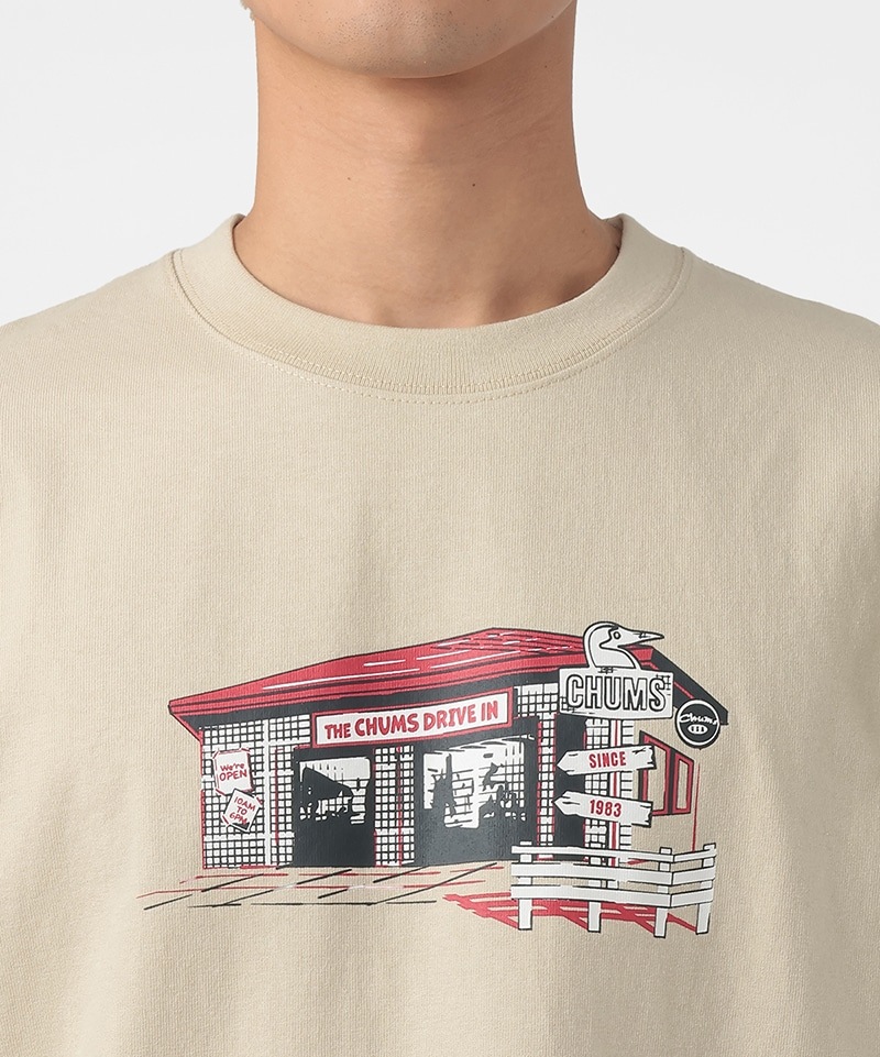 CHUMS チャムス トップス ドライブインTシャツ レディース バック