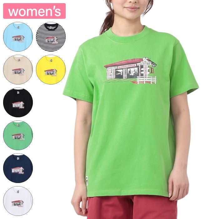 CHUMS チャムス トップス ドライブインTシャツ レディース バック