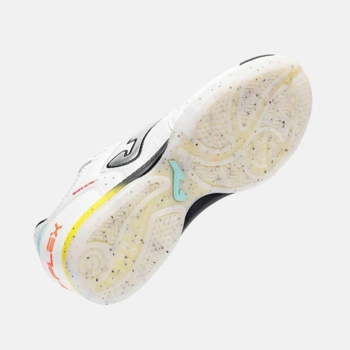 TOP-FLEX フットサルシューズ ホワイト JOMA ホマ フットサルシューズ TOP FLEX 2602 BLANCO INDOOR トップ