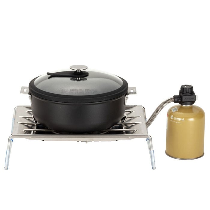 snow peak スノーピーク フラットバーナー [最大出力3000kcal] 収納