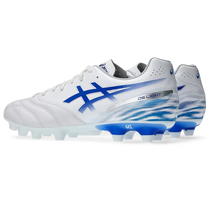 asics サッカーシューズ ホワイト/ブルー asics アシックス サッカースパイク DS LIGHT ADVANCE ディーエス