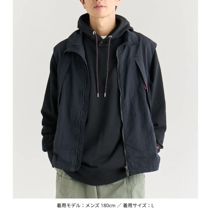NANGA ナンガ トップス ナイロンタッサー トラックベスト ユニセックス
