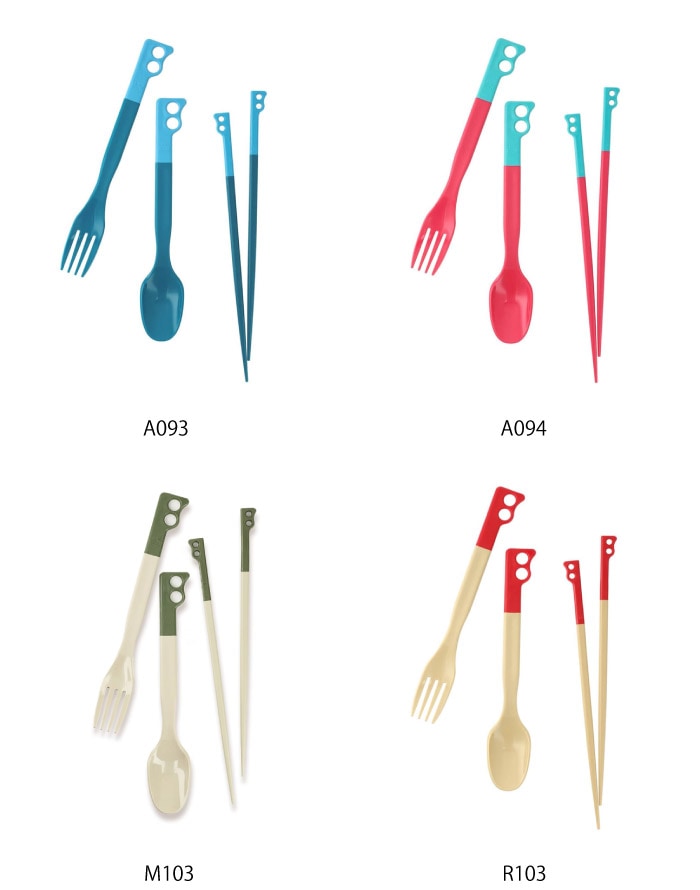 CHUMS チャムス Camper Cutlery Set キャンパーカトラリーセット 3点