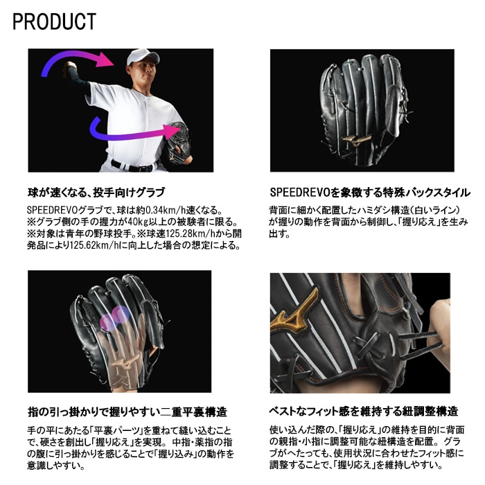 Mizuno ミズノ 野球グローブ グラブ 硬式用ミズノプロ限定モデル 左