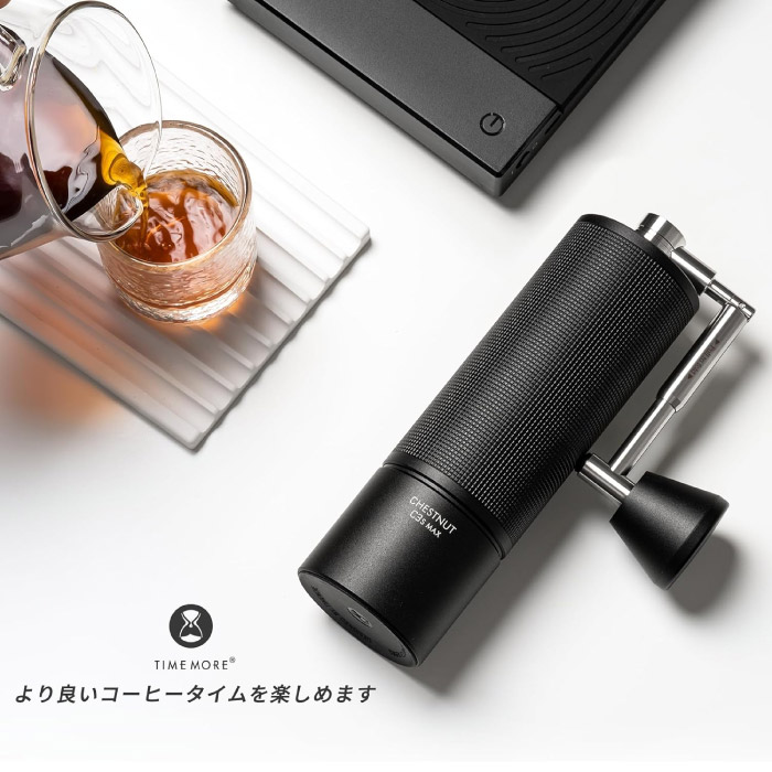 TIMEMORE C3S Pro 手動コーヒーグラインダー Amazon.com: TIMEMORE Chestnut C3S PRO Manual Coffee Grinder