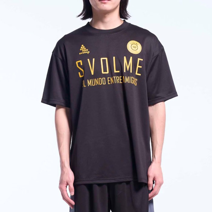 SVOLME スボルメ シャツ ロゴプラT ユニセックス 半袖 フットボール