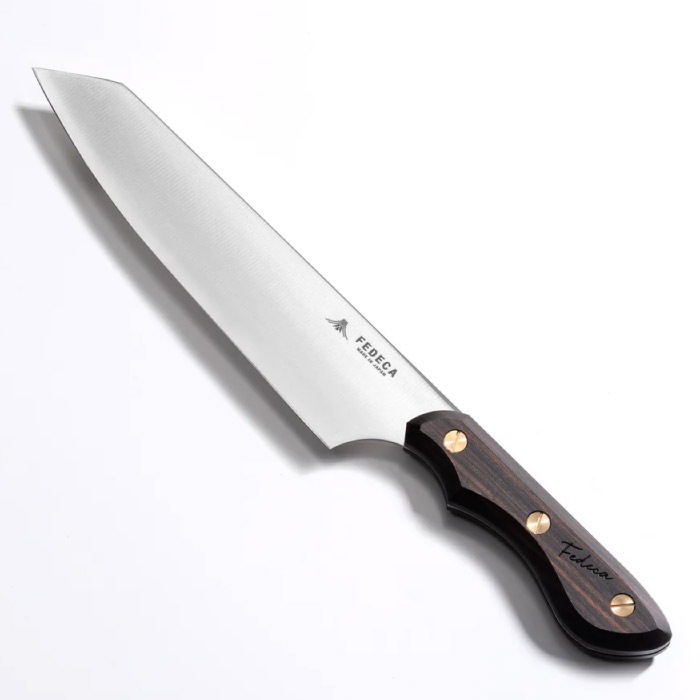 FEDECA フェデカ 三徳包丁 大 プレーン黒檀 調理器具 家外共用 プロ