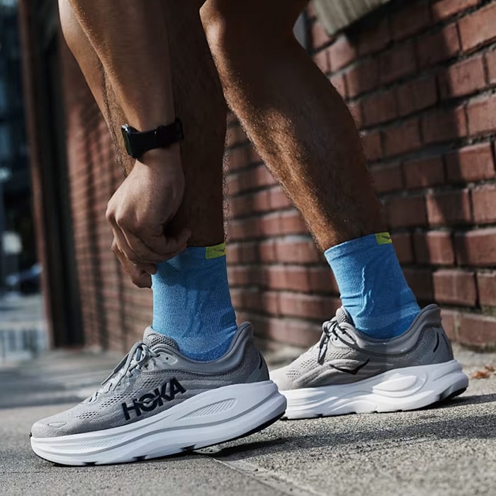 HOKA ホカ ランニングシューズ メンズ Bondi 9 ワイド ギャラティック