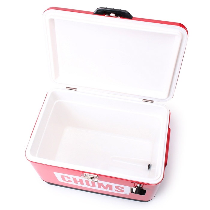 チャムス  スチールクーラーボックス54L CHUMS Steel Cooler Box 54L チャムススチールクーラーボックス54