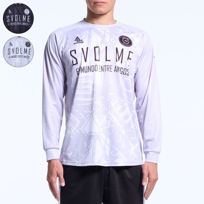 SVOLME スボルメ シャツ クラッシュロングTRトップ ユニセックス 長袖