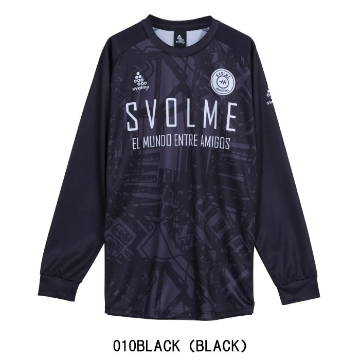 SVOLME スボルメ シャツ クラッシュロングTRトップ ユニセックス 長袖