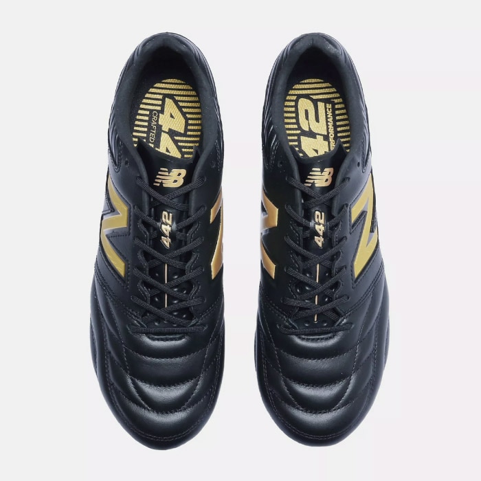 New Balance スパイク 黒/金 New Balance ニューバランス サッカースパイク 442 PRO HG V2 COW 幅D