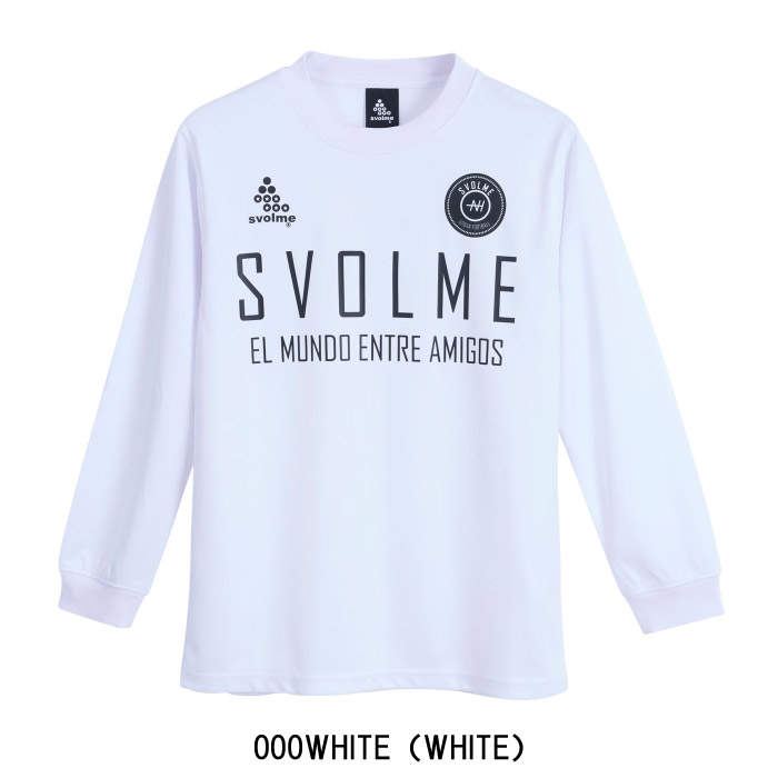 SVOLME スボルメ シャツ JrロゴロングプラT ジュニア キッズ 長袖