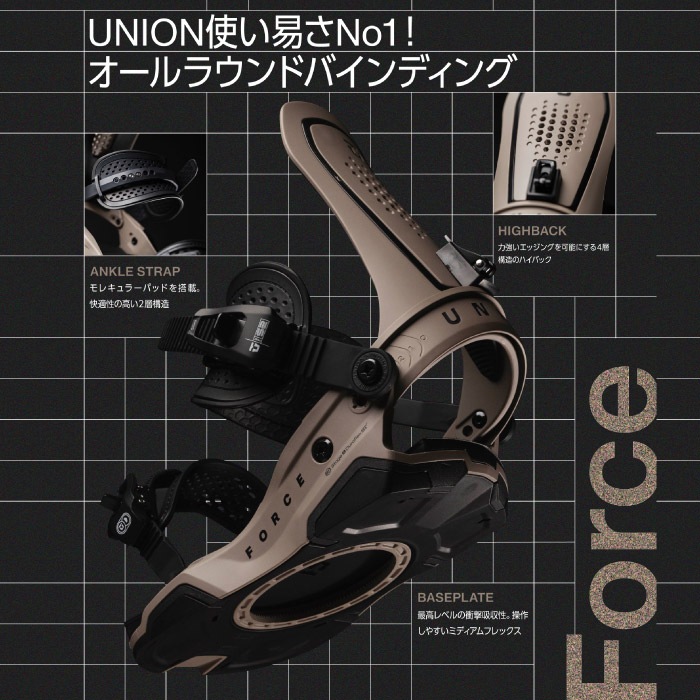 予約受付中】 26-27newモデル UNION ユニオン Force フォース Camber