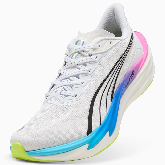 てぷぷ　0430 PUMA プーマ 靴 ディヴィエイト ニトロ 4 ランニングシューズ メンズ