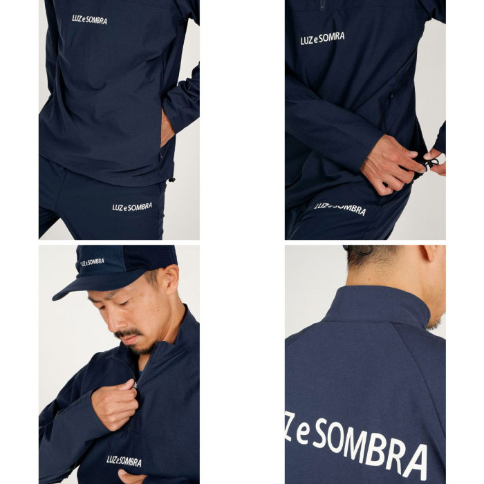 LUZ e SOMBRA ルースイソンブラ TWM DRY HALFZIP TOP ドライハーフ