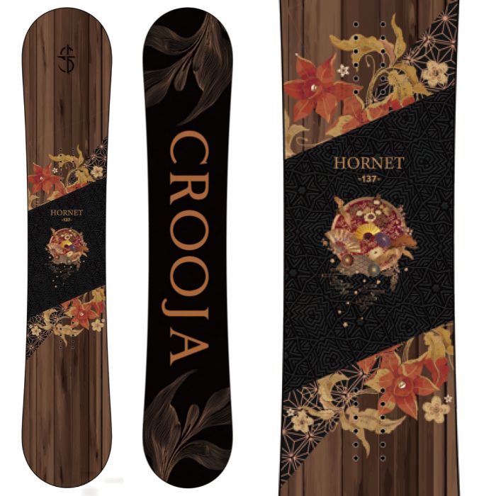 予約】 25-26 CROOJA クロージャ HONET ホーネット スノーボード板