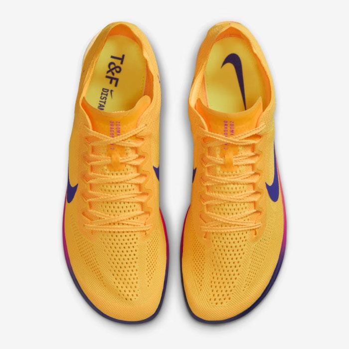 Nike T&F DISTANCE スパイクシューズ イエロー NIKE ナイキ 長距離用陸上スパイク メンズ レディース ドラゴンフライ