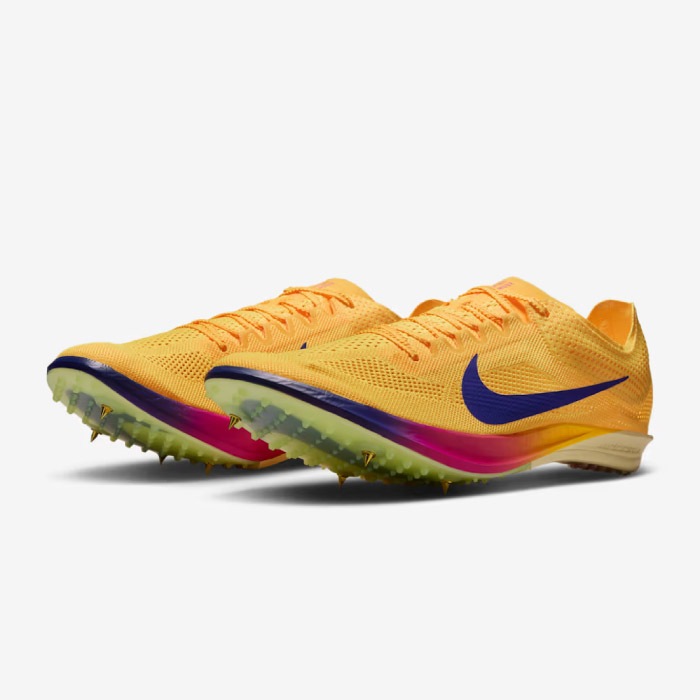 Nike 陸上競技用スパイクシューズ イエロー/パープル NIKE ナイキ 長距離用陸上スパイク メンズ レディース ドラゴンフライ
