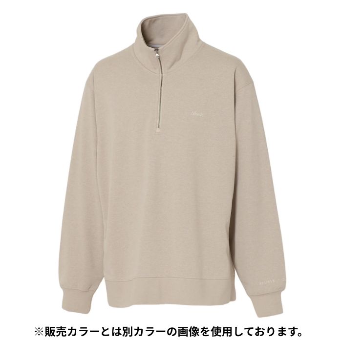 NANGA ナンガ トップス ドライミックス テリー ハーフジップスウェット