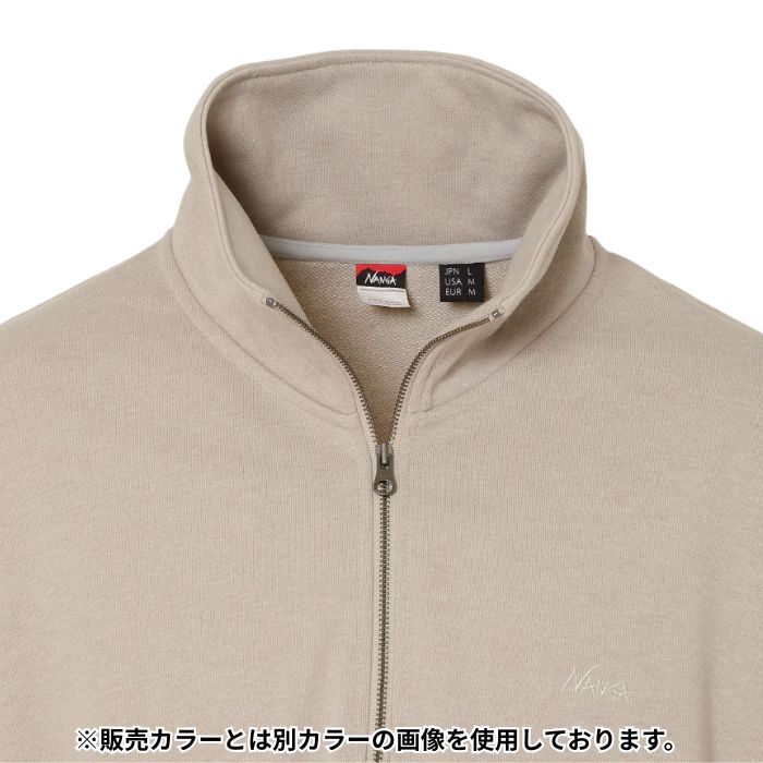 NANGA ナンガ トップス ドライミックス テリー ハーフジップスウェット