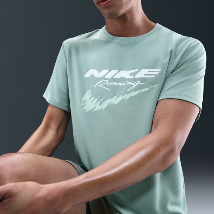 NIKE ナイキ Tシャツ マイラー Dri-FIT UV ランニング トップ メンズ