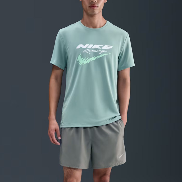 NIKE ナイキ Tシャツ マイラー Dri-FIT UV ランニング トップ メンズ