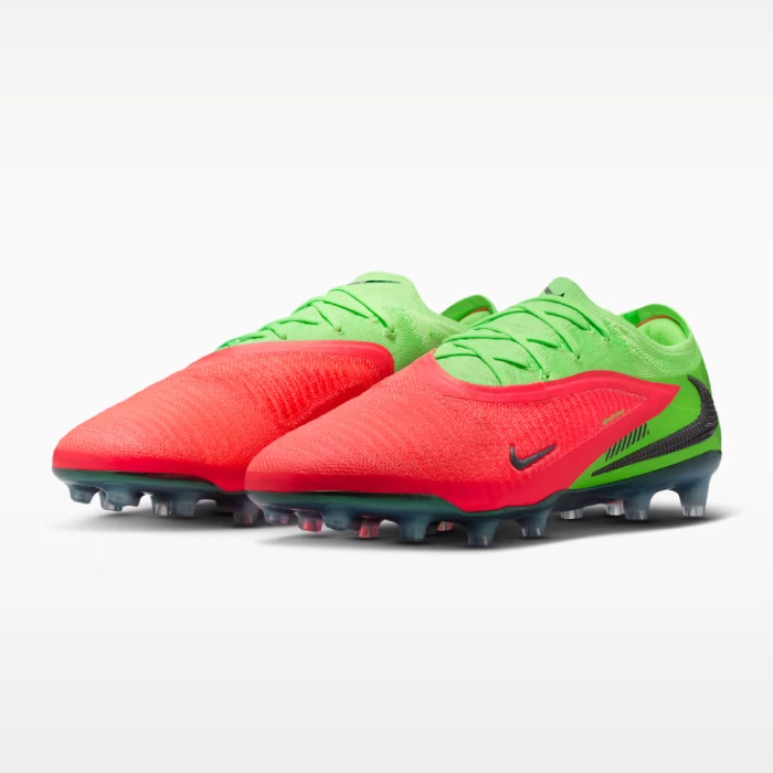 Nike スパイクシューズ 赤/緑 収納バッグ付き NIKE ナイキ 一般 大人 サッカースパイク ファントム 6 LOW エリート