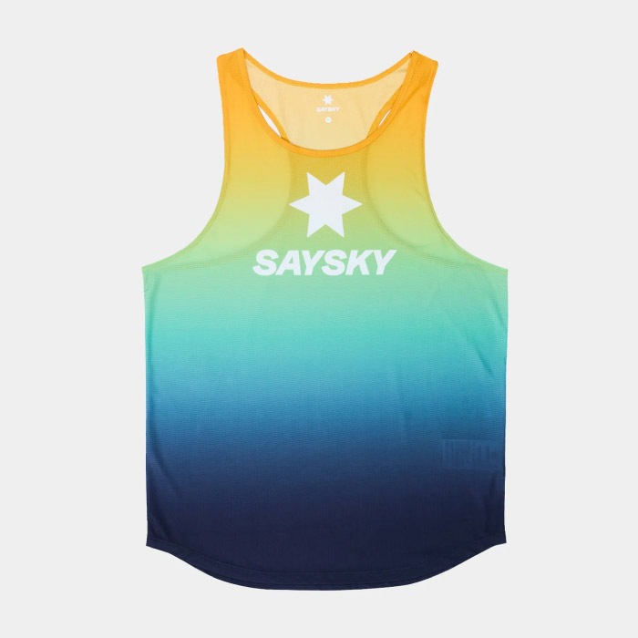 SAYSKY セイスカイ レースシングレット Drip Dye Flow Singlet タンク